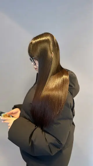 ロング シンカ 表参道のヘアスタイル