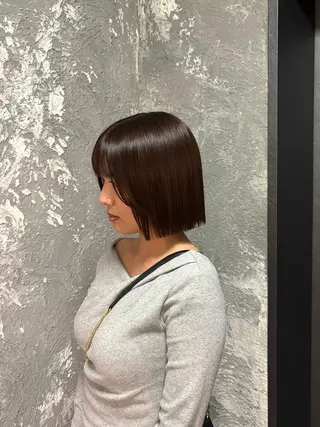 ショート カラー ハイトーン 横浜💞ミオのヘアスタイル