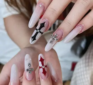 ネイル By moonネイル 🌷ワンホン/韓国風のネイルデザイン