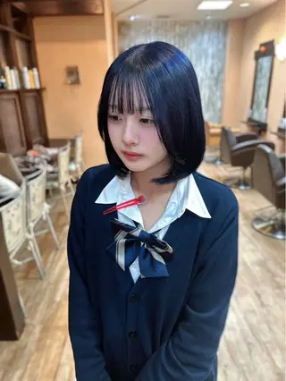 カラー 一宮 淚のヘアスタイル