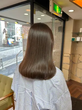 ミディアム カラー 矢野 晃平のヘアスタイル