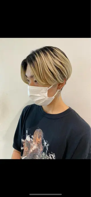 メンズ カラー特化美容師 サトウリュウマのヘアスタイル