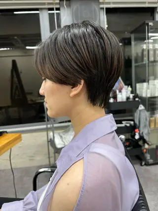 ショート メンズパーマ メンズ特化ryoのヘアスタイル