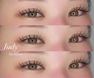 マツエク・マツパ Judy by charmeのマツエク・マツパデザイン