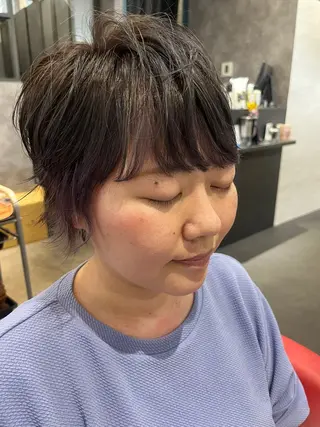 ショート 駅チカ【ali'i】 アリイ花崎友美☘のヘアスタイル