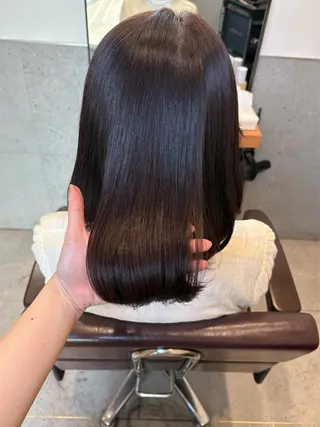 ミディアム カラー mao | 柔らか艶カラー🫧のヘアスタイル