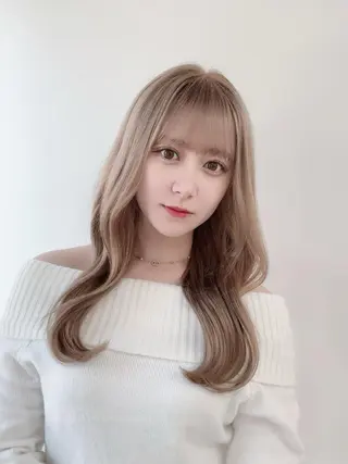 ロング カラー パーマ ヘアアレンジ メンズ キッズ ネイル マツエク・マツパ 渋谷レイヤーカット❌ 縮毛矯正専門/武田涼のヘアスタイル