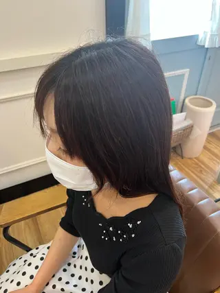 ロング カラー 🐰ハイトーンカラー 畠山 渡🐰のヘアスタイル