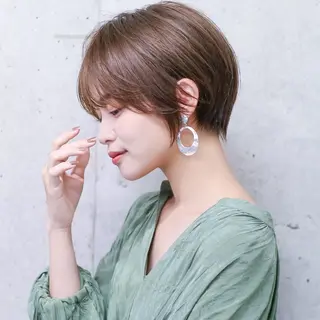 ショート 💫熊本上通り💫 田口 紗羅のヘアスタイル