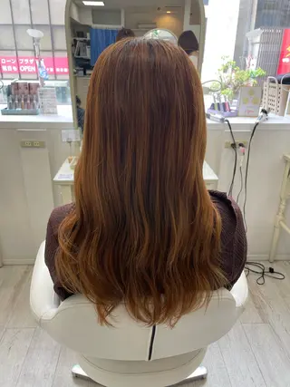 ロング 町田 あみのヘアスタイル