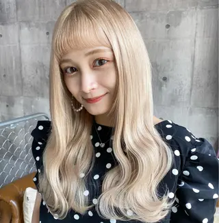 ロング カラー SHURI❤️‍🔥 中/韓mix ♡のヘアスタイル