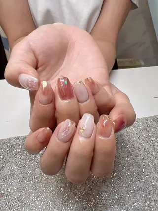 ネイル ガレンドウ 白澤 愛子のネイルデザイン