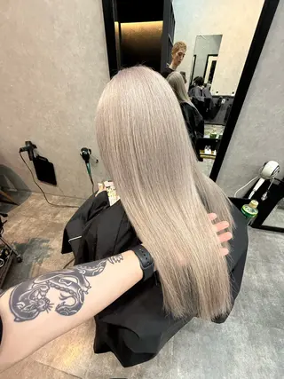 ロング 田中 聖也のヘアスタイル