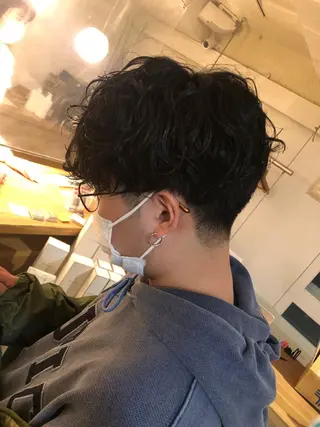 パーマ メンズ Dulce~oro~ Rikuのヘアスタイル