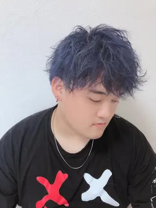 ショート カラー ヘアアレンジ メンズ メンズZina代表 田端 麗治のヘアスタイル