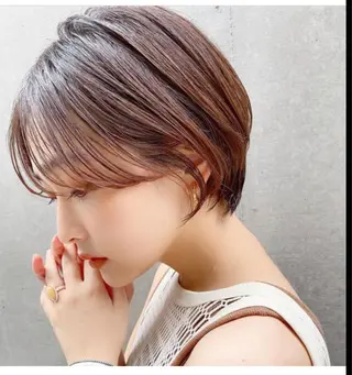 ショート 田川 弥空のヘアスタイル