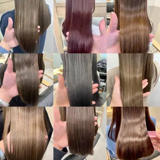 ロング カラー 天野 涼のヘアスタイル