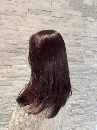 カラー 小林 花寧のヘアスタイル