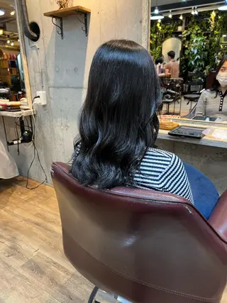 ロング パーマ 高橋 竜也のヘアスタイル