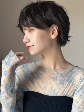 カラー 國米 遥生のヘアスタイル