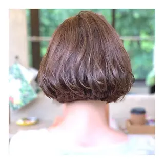 ショート カラー ヘアアレンジ 🌻あいり merci.🌻のヘアスタイル