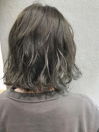 ミディアム カラー 坂本 裕介/パーマのヘアスタイル
