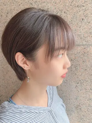 ショート カラー パーマ メンズ 🎉骨格矯正カット ばば　としまさのヘアスタイル