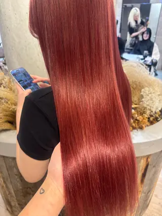 ロング カラー 韓国ハイトーンカラー kana♡のヘアスタイル