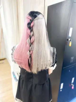 ロング カラー GATE. staffのヘアスタイル