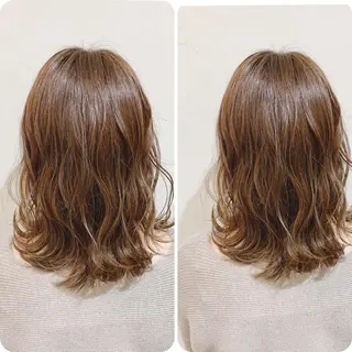 ミディアム 💎髪質改善/縮毛 矯正💎メンズパーマのヘアスタイル