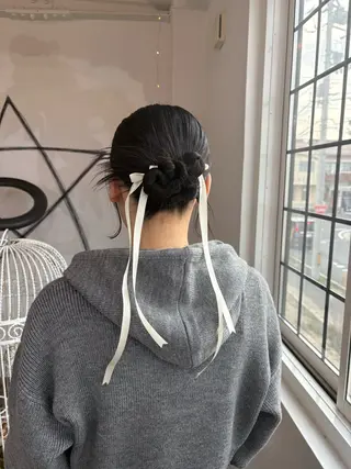 ヘアアレンジ fukuma hikariのヘアスタイル