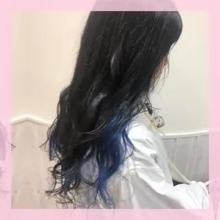 セミロング カラー 🍒前川 🍒のヘアスタイル