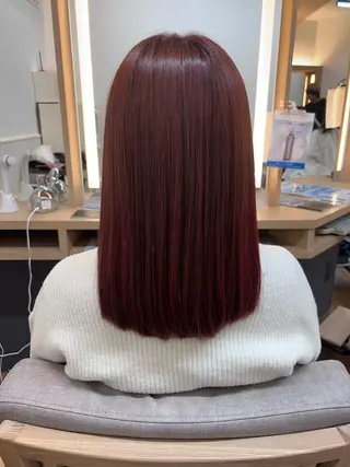 セミロング カラー ✂︎HITOMI✂︎ 副店長のヘアスタイル