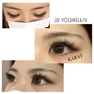 マツエク・マツパ ★KAEDE★伊勢崎 【KARAT】のマツエク・マツパデザイン