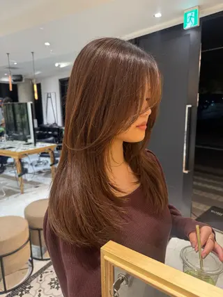 ロング hyuga/パーマ /ニュアンスパーマのヘアスタイル