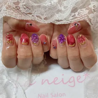 ネイル La neige* yuki 🐩🌙のネイルデザイン