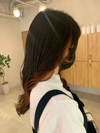 ミディアム カラー 🩰淡色カラー／ 南ゆかり（女性のみ）のヘアスタイル