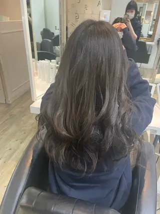ロング カラー オリーブベージュ/シ ョートボブたまき🧡のヘアスタイル