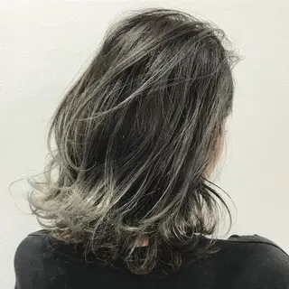 ミディアム カラー メンズ特化美容師/ 新井　洸太のヘアスタイル