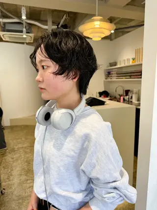 ショート 可愛いパーマスタイル といえばISSEYのヘアスタイル