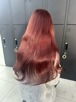 ロング カラー 透明感カラー/暖色 木村 実来のヘアスタイル