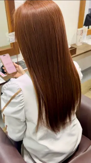 ロング olino【西田辺】 KAORIのヘアスタイル