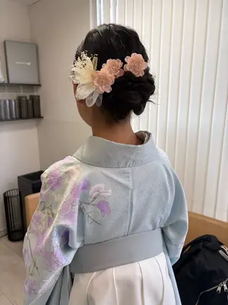 ヘアアレンジ 栗田 優月のヘアスタイル