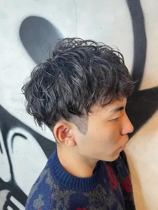パーマ メンズ kearny 坂輪 祐樹【上野】のヘアスタイル
