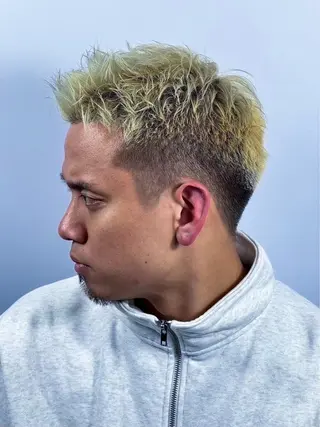 ショート 沖田 瑠音のヘアスタイル