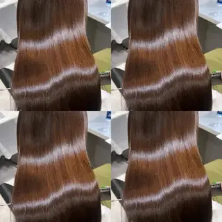ロング カラー パーマ ヘアアレンジ メンズ ✨美艶・髪質改善特化 ✨サロンHirokiのヘアスタイル