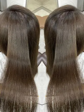 セミロング カラー 中谷大志朗 学割レイヤーカットのヘアスタイル