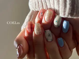 ネイル COELm🌙 /ネイル着付けのネイルデザイン