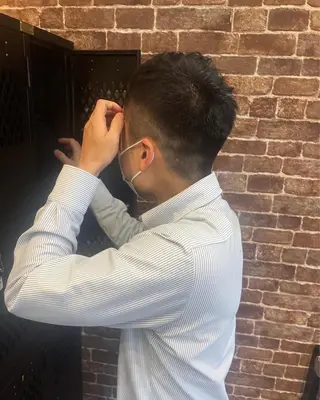 ショート カラー パーマ ヘアアレンジ メンズ キッズ ネイル マツエク・マツパ アイブロウ 久木原 ゆりのヘアスタイル