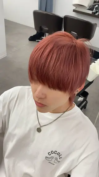 ショート カラー メンズ ハイトーン特化🌟 カワシマシュンスケのヘアスタイル